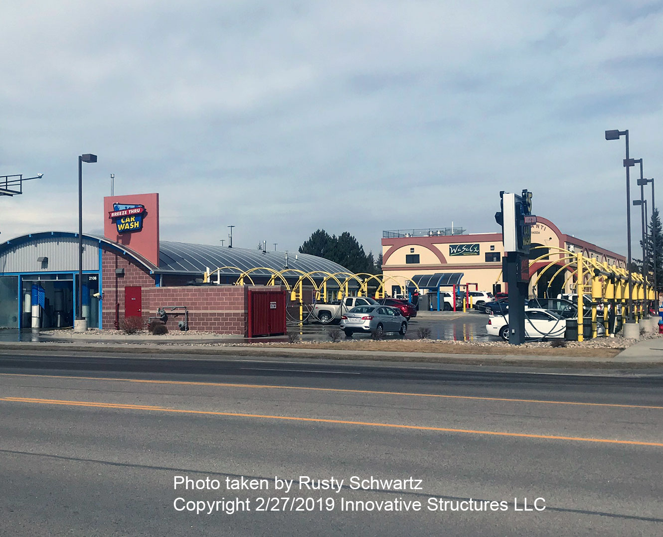 car wash building design
