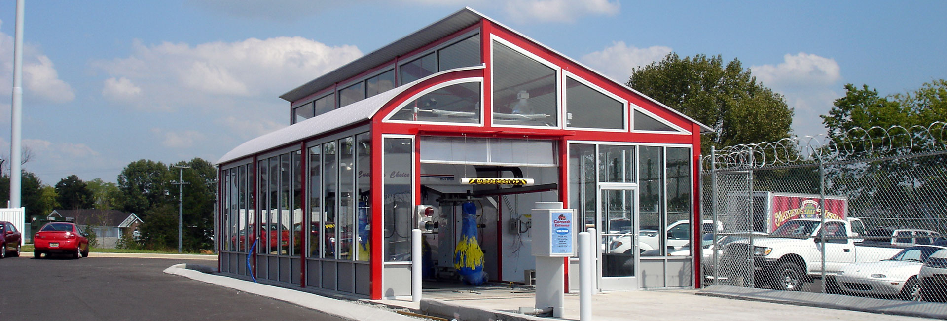 Car wash building, construction, innovation, and design by the premier