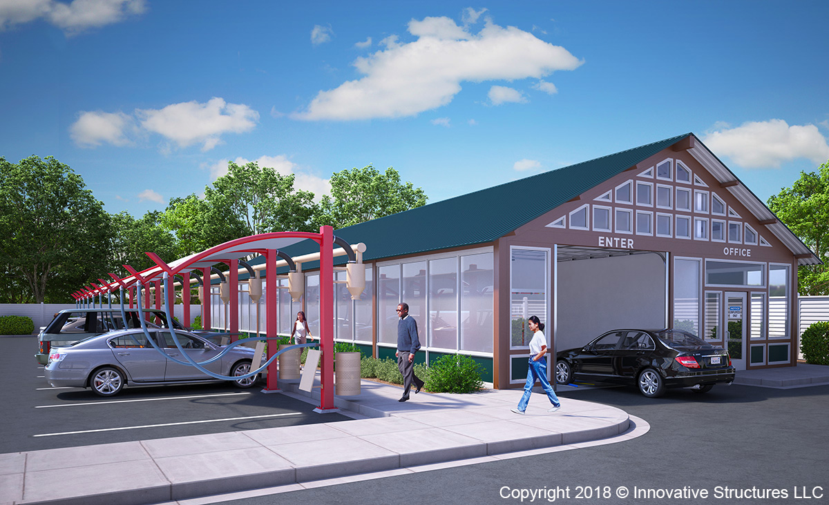 prefabricated car wash contruction builders